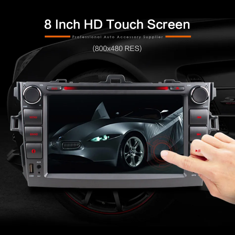 Автомобильный DVD плеер 2Din GPS навигатор радио Bluetooth стереосистемы с камерой