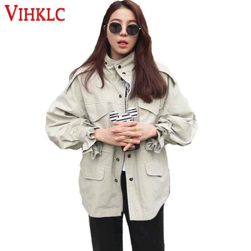 2017 осень зима модные короткие свободные пальто Для женщин с длинным рукавом