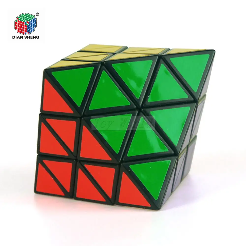 Diansheng DS октаэдр уход за кожей лица-поворотный кубик 8 сторонняя 3x3x3 волшебный куб