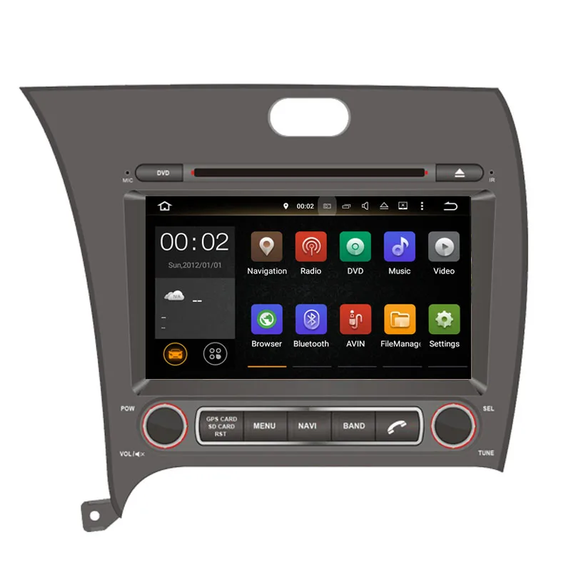 " Автомобильный dvd-плеер на основе Android с ТВ/BT gps 3g wifi, аудио Радио стерео, автомобильный ПК/мультимедиа головное устройство для kia k3/cerato/forte 2013