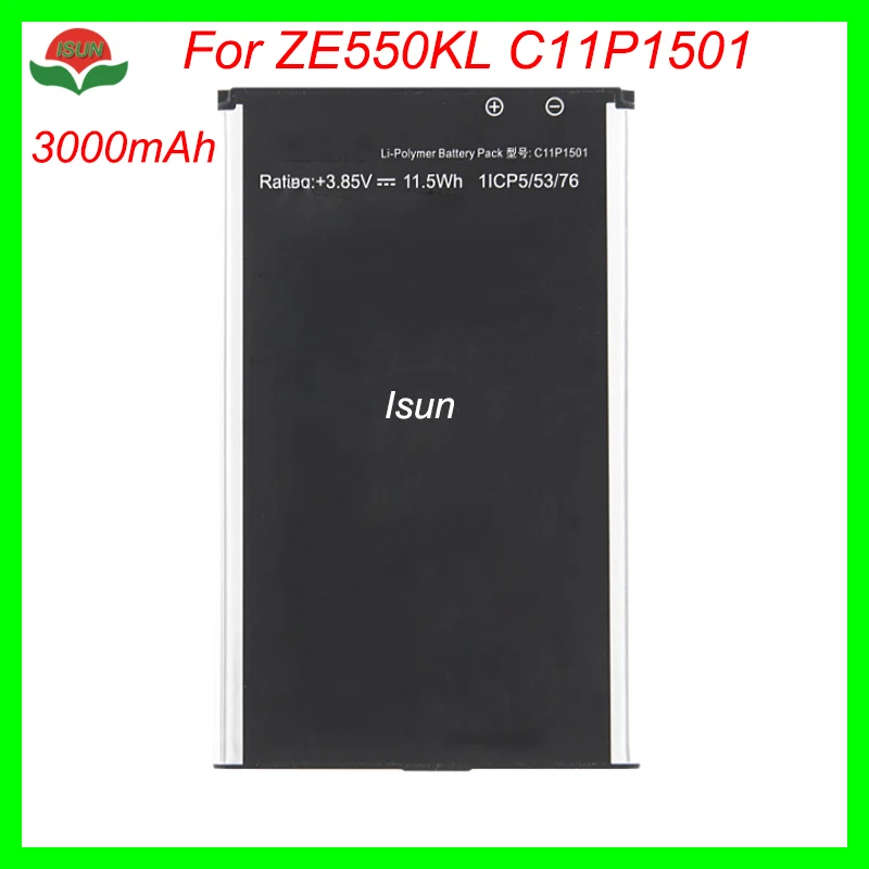 Аккумулятор ISUN для Asus Zenfone 2 Laser ZE550KL C11P1501 Selfie ZD551KL | Мобильные телефоны и аксессуары