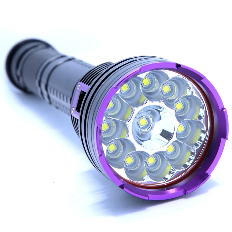 Hunting Flashlight Waterproof Aluminum Alloy 30000 Lumens 12 * XM-L2 LED Diving Torch | Лампы и освещение