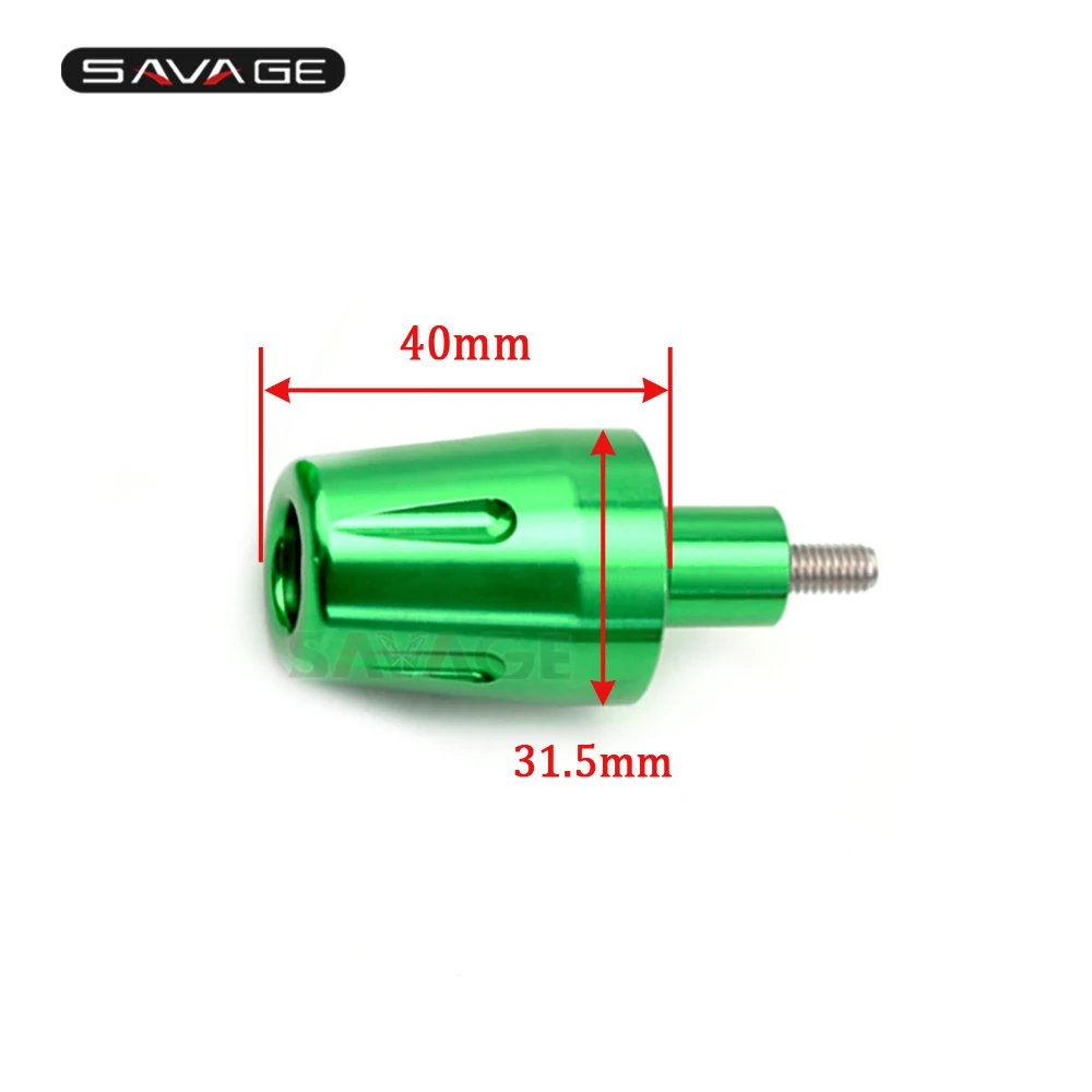 

CNC Bar End Caps For KAWASAKI NINJA 650 NINJA650 Z 650 Z650 2017 2018 Motorcycle Accessories Motos Handlebar Grips M6