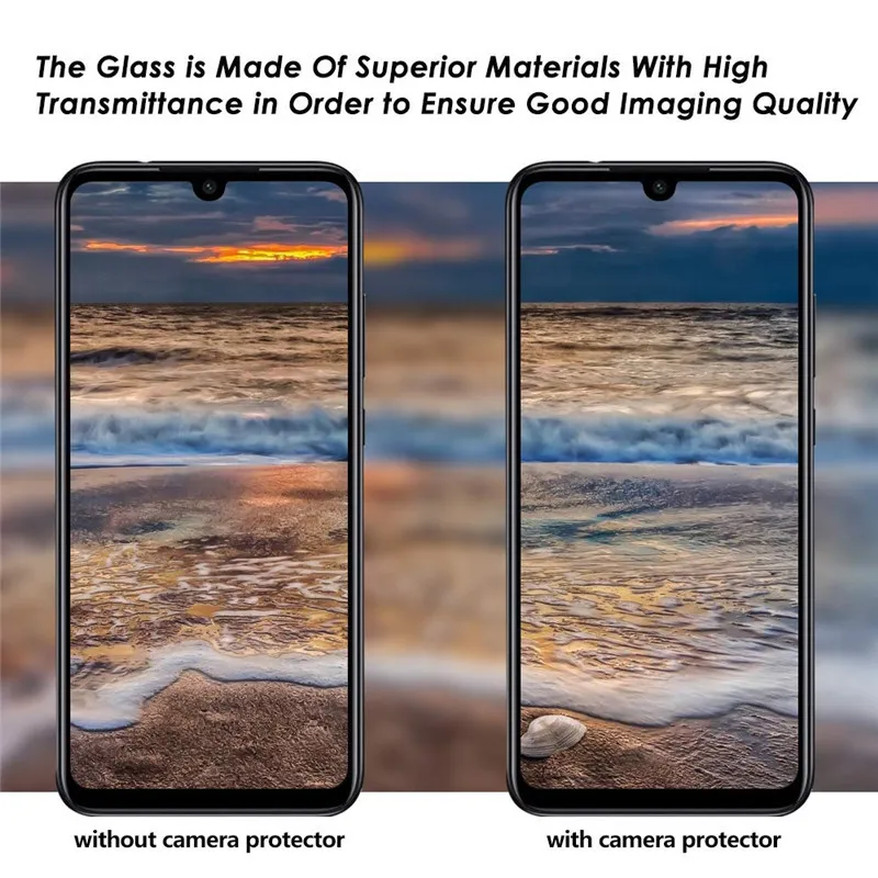 Защитная пленка для объектива камеры Xiaomi Redmi Note 7 6 Pro мягкое закаленное стекло