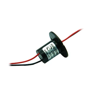 1 шт. 2 канала 2 а проводящее электрическое скользящее кольцо OD 12,5 мм поворотное соединение скользящий разъем для ветрогенератора