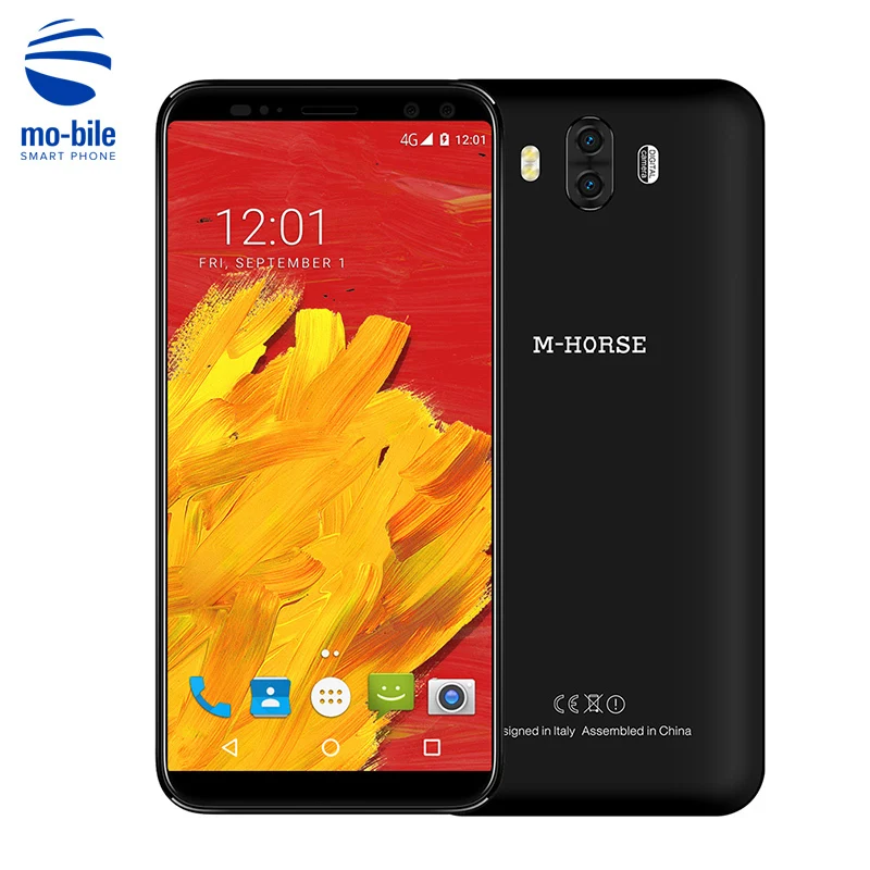 M horse Pure 3 смартфон 4 г Android 7 1 телефон MTK6763 Восьмиядерный Гб ОЗУ 64 ПЗУ 13MP + 5MP TYPE C