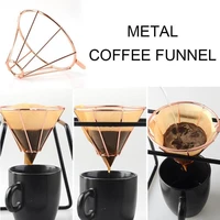 1 2 cups permanent coffee filter dripper engine style coffee drip filter cup pour over coffee maker stainless steel