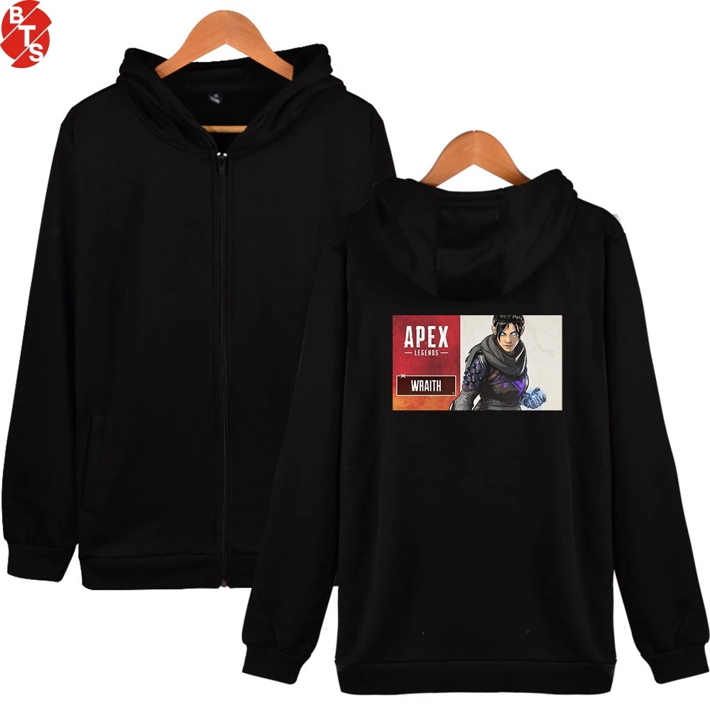 

APEX Legends Zipper Hoodies Women/Men Fashion Pritned Long Sleeve Hooded Sweatshirts 2019 Hot Sale Casual Streetwear Clothes