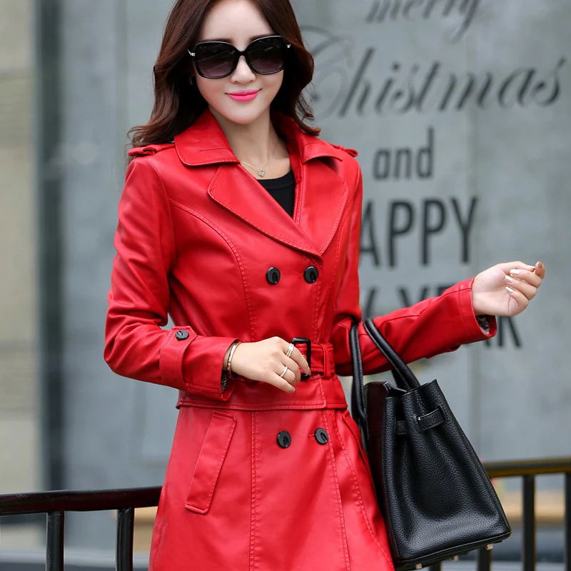 Женская дубленка 2020 новые женские кожаные куртки на зиму весну и осень размера