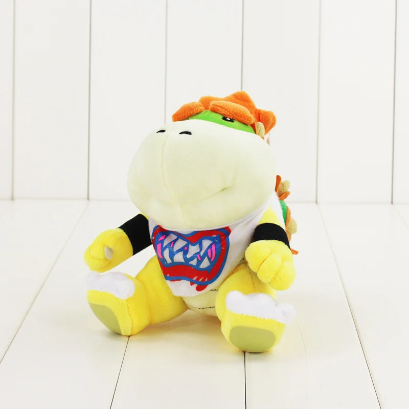 14-40 см Koopa плюшевые игрушки из мультфильмов Боузер кукла маленький Бадди Super Mario Bros Луиджи Йоши Венди Ларри булочка Pom Охотники за привидениями