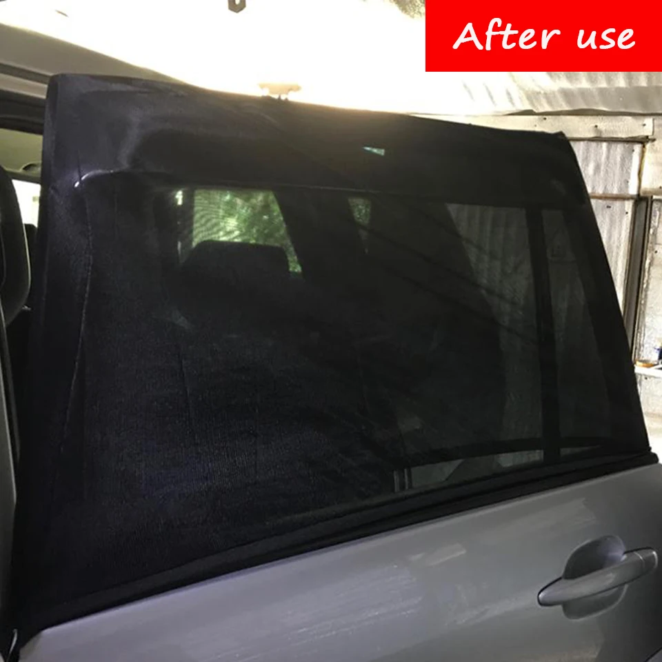 

ZDPARTS 2Pc Car Window Sun Shade Visor Curtain Covers For Skoda Octavia A5 A7 2 Rapid Fabia Yeti Superb Volvo V70 XC60 XC90 Auto