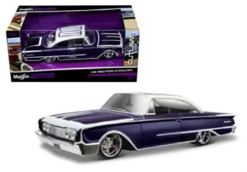 Maisto 1:24 1960 Ford Outlaws Starliner литье под давлением модель гоночный автомобиль Транспортное средство в коробке