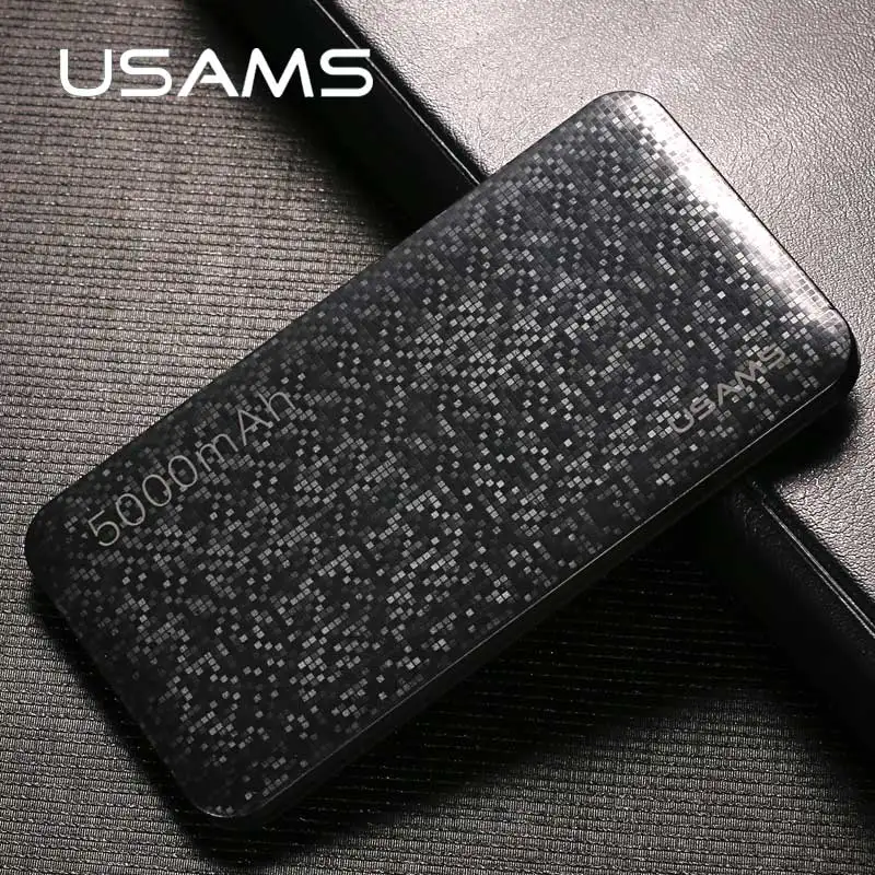 USAMS Запасные Аккумуляторы для телефонов 5000 мАч Ultra Slim Портативный Зарядное