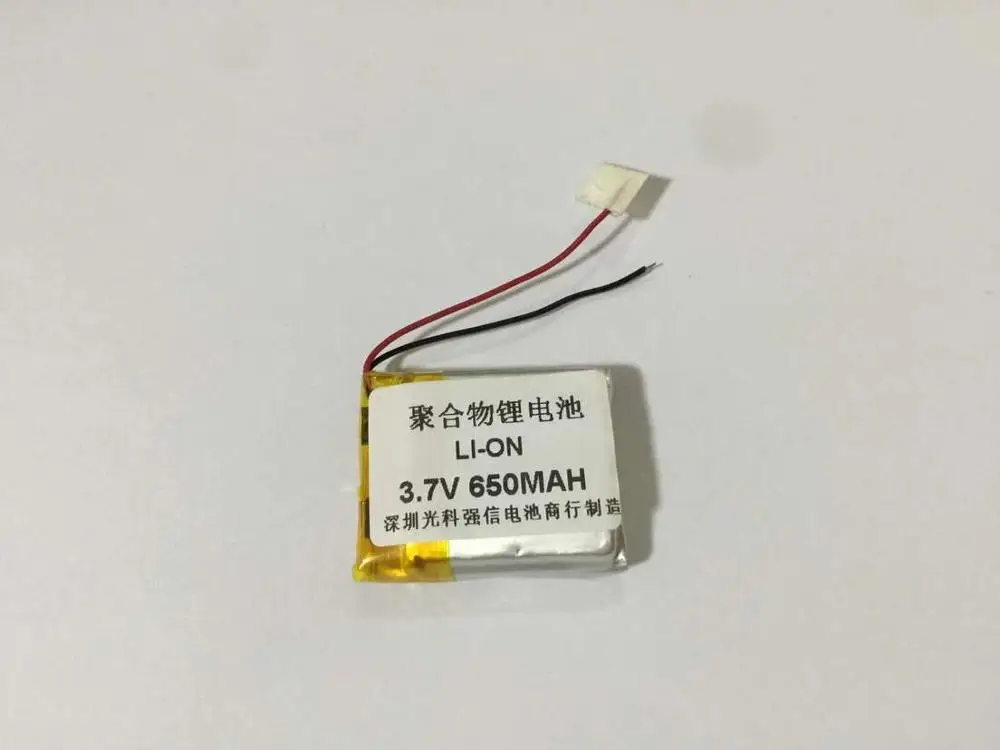 New full capacity 3.7V polymer lithium battery 802530 650MAH MP4 Bluetooth speaker / device Mini | Электроника