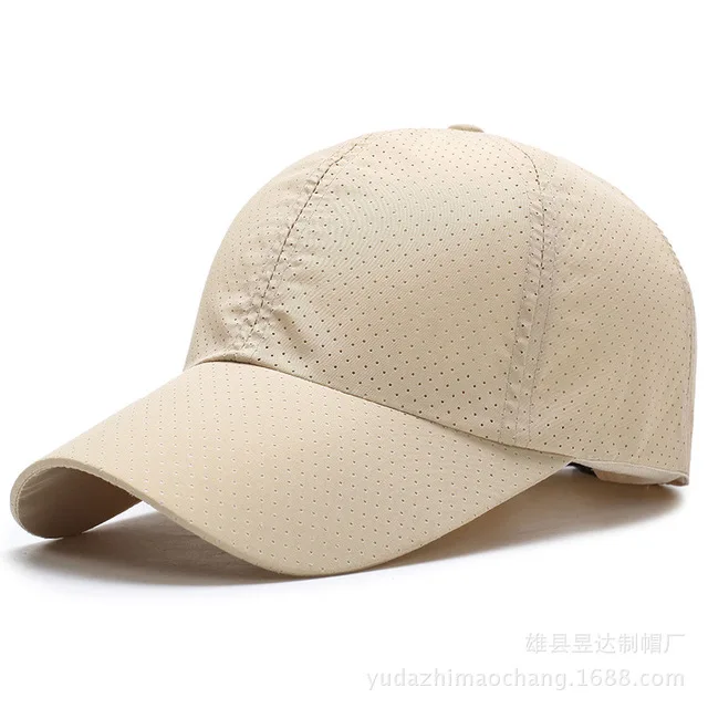 2019 Новая летняя Snapback быстросохнущая сетка Кепка Солнцезащитная Bone кепки с сеткой