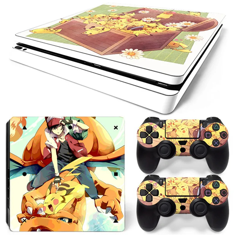 OSTSTICKER Dragon Ball Vinyl Skin Sticker Cover Decal For PS4 Slim Console and Controllers | Электроника