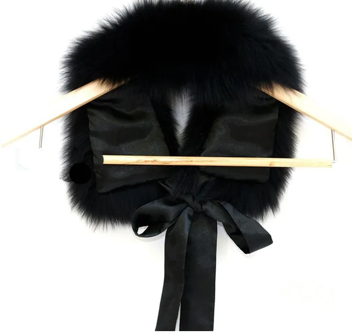 Роскошный меховой воротник новинка 2020 зимний модный женский Фирменный шарф из