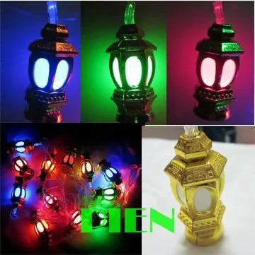 

X'mas Multicolor 20 LED Bulbs 5M LED Fairy String Lights halloween decoration outdoor christmas 110V-240V Free Shipping 1set
