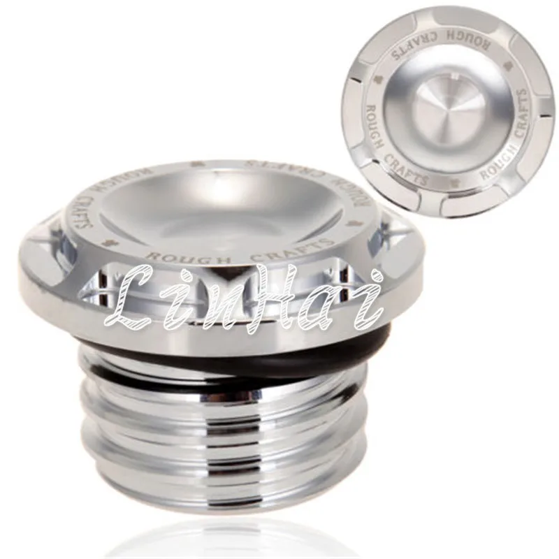 Мотоциклетная хромированная алюминиевая шероховатая крышка с ЧПУ для