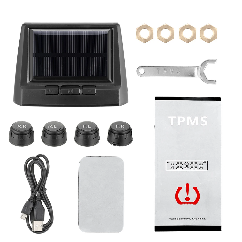 Датчик давления в шинах 1 шт. система контроля внешний Tpms предупреждение о