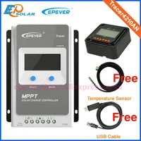 EPEVER mppt 40A 40amps Solar bank power controller Tracer4210AN LCD Display 12V 24V auto charger battery for Lithium GEL AGM