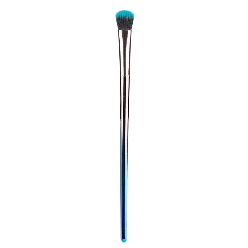 1pcs Eyeshadow RANCAI 1/4 шт. Для женщин со стразами ручкой кисть для теней для век контурная кисть для растушевки консилера макияж Косметические кисти инструмента - Handle Color: 1pcs Eyeshadow