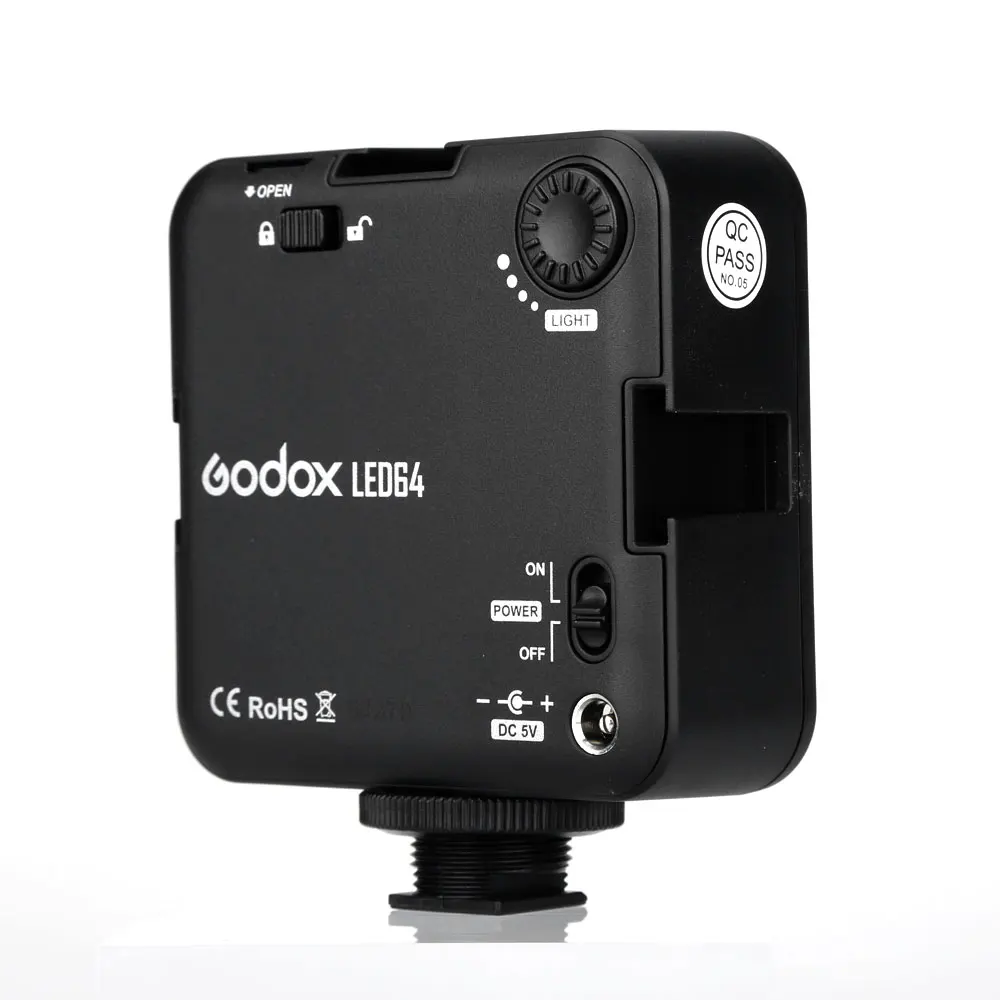 3 шт. Godox LED 64 фото камера свет видео Лампа LED64 для Nikon Canon Sony цифровая видеокамера DV |