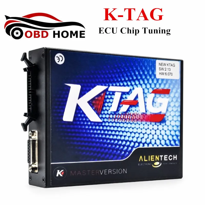 Новое управление KTAG V2.13 неограниченная версия Высокое качество K TAG Master ECU