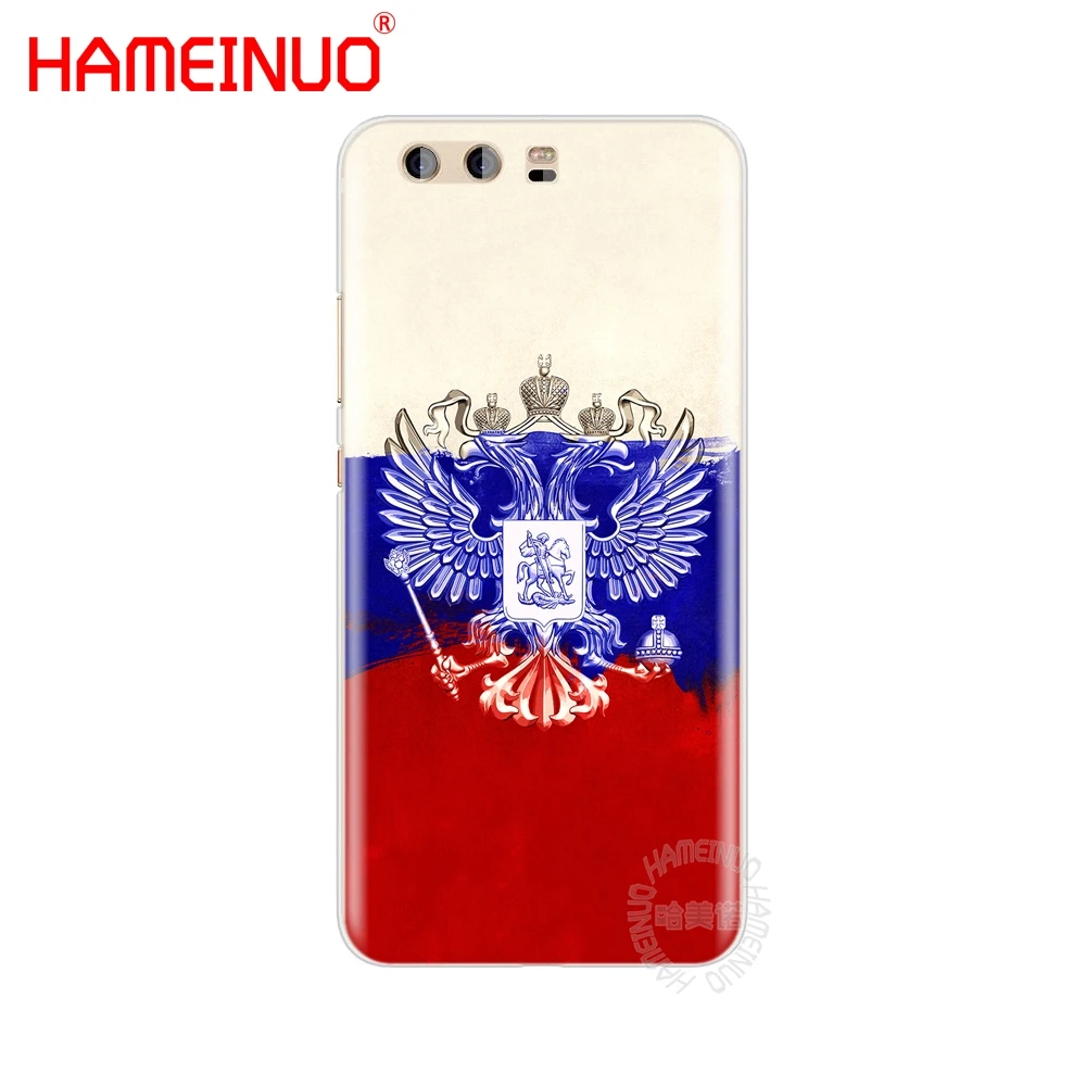 HAMEINUO russian flag eagle Cover phone Case for huawei Ascend P7 P8 P9 P10 P20 lite plus G8 G7 2017 mate 8 | Мобильные телефоны и