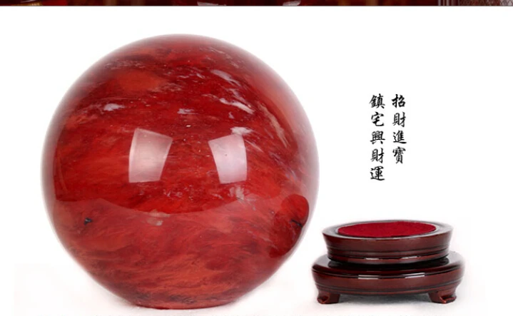 Kat karma luck с красным украшения хрустальный шар Lucky Feng Shui для дома Мебель гостиной |