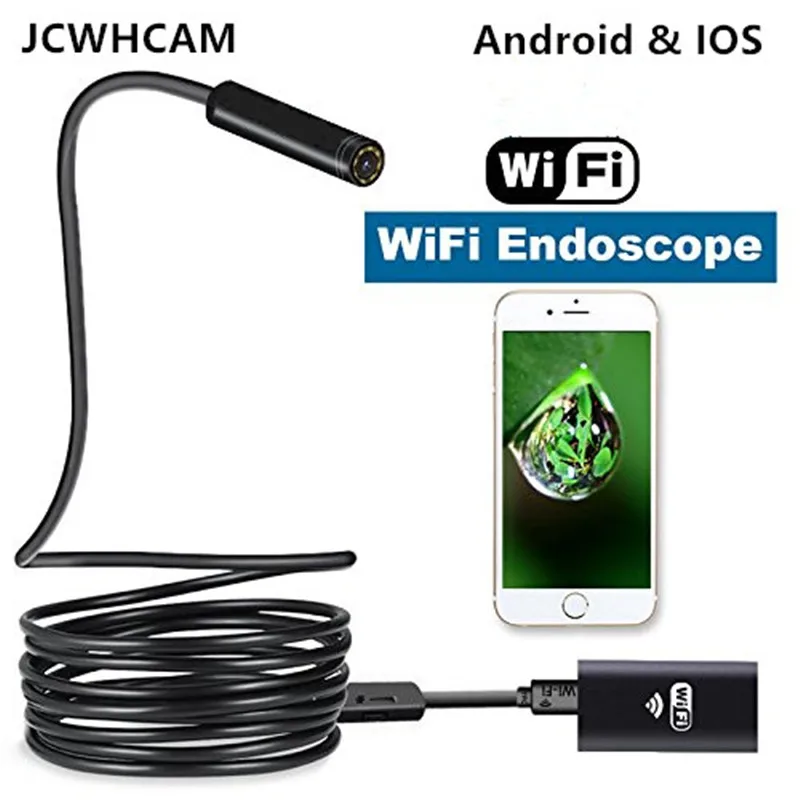 HD 720P 1/2/3.5/5 м Wi Fi камера эндоскоп для устройств Android бороскоп Водонепроницаемая