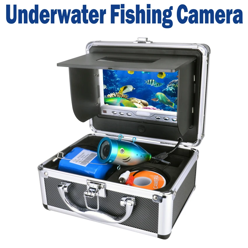 Портативная подводная камера для рыбалки видео рыболокатор DVR HD 600TV Line 15 м время