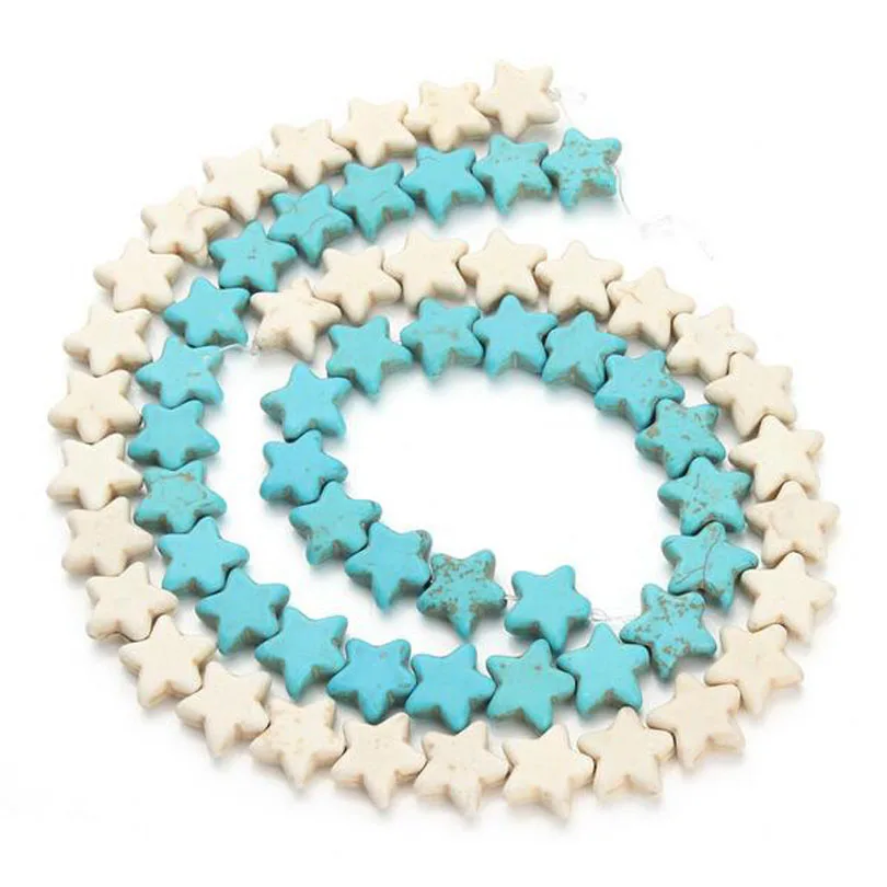 32 шт. 1 5 см * свободные бусины спейсеры синие белые бирюзовые ювелирные изделия