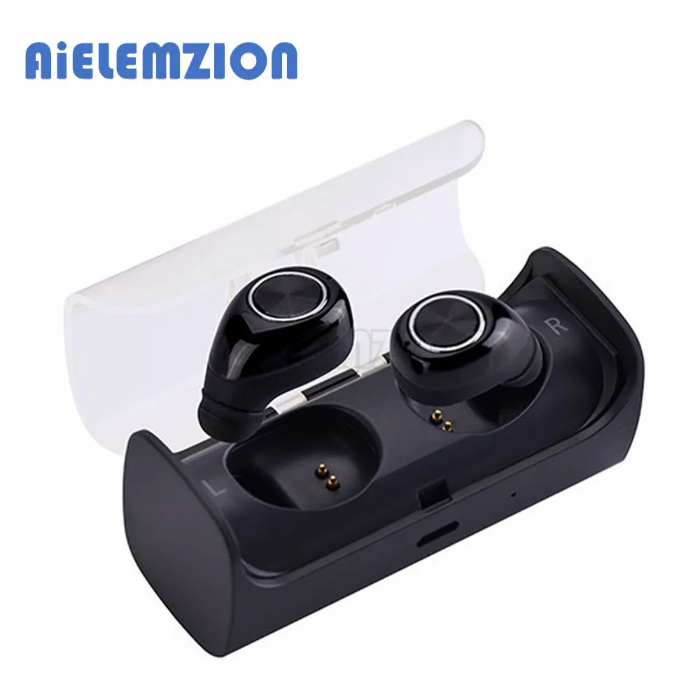 AiELEMZION Bluetooth настоящие Беспроводные стереонаушники с микрофоном портативные мини