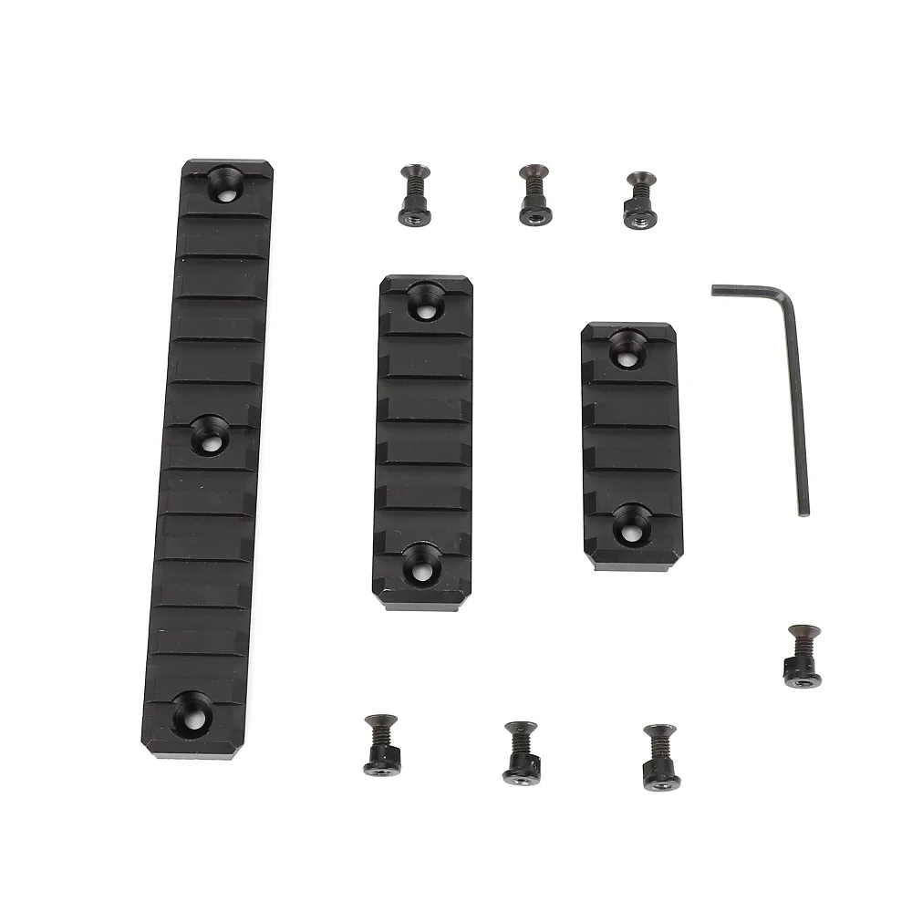 Ohhunt 5 Slot 7 13 2 16 &quot2 95&quot 31 &quotПикатинни Вивер 1913 Rail Section для Keymod Handguard Mount Pack из 3