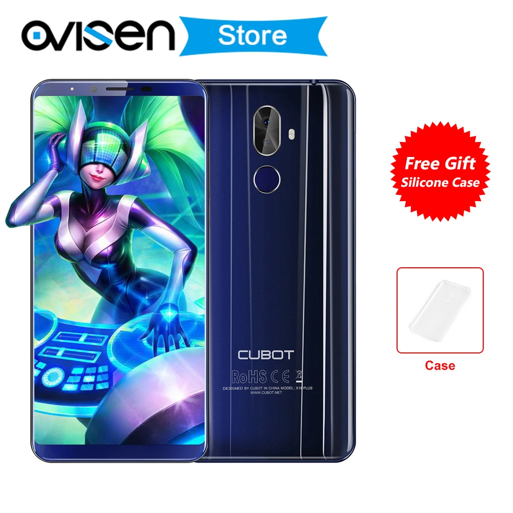 Cubot X18 PLUS Android 8 0 4G смартфон MT6750T Восьмиядерный 4 Гб 64 5 99 &quot18:9 полный экран Двойная