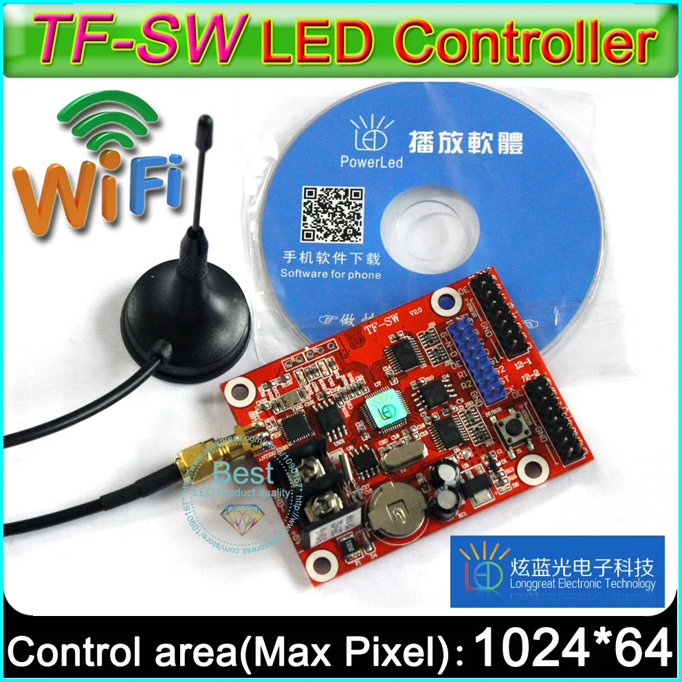 2019 новая карта управления WIFI + USBcontrol панель светодиодного модуля P10 плата