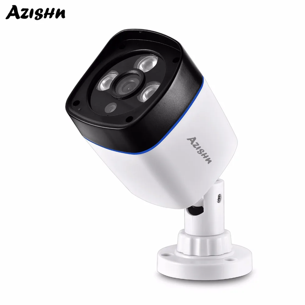 AZISHN наружная 48В POE IP камера 3MP 5MP Onvif HD Ночное Видение безопасности