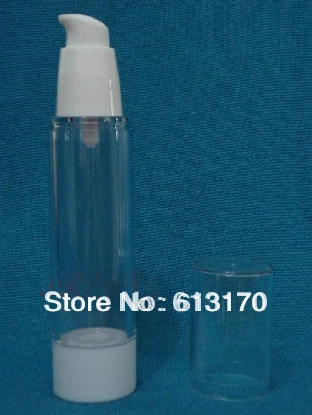 

15pcs 50ml Empty airless pump bottle vacuum lotion bottles wholesales/retail free shipping