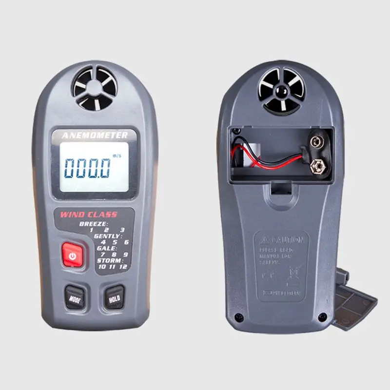 MT-20 переносной ЖК-дисплей цифровой анемометр счетчик Анемометр Windmeter 30 м/с Ручные измерения инструмента