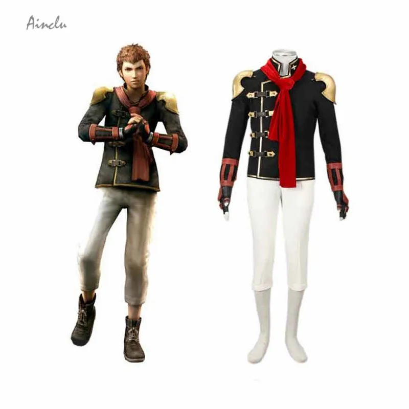 Ainclu/бесплатная доставка Новинка Final Fantasy Type 0 Suzaku Peristylium Class Zero NO.8 Eight Костюмы для