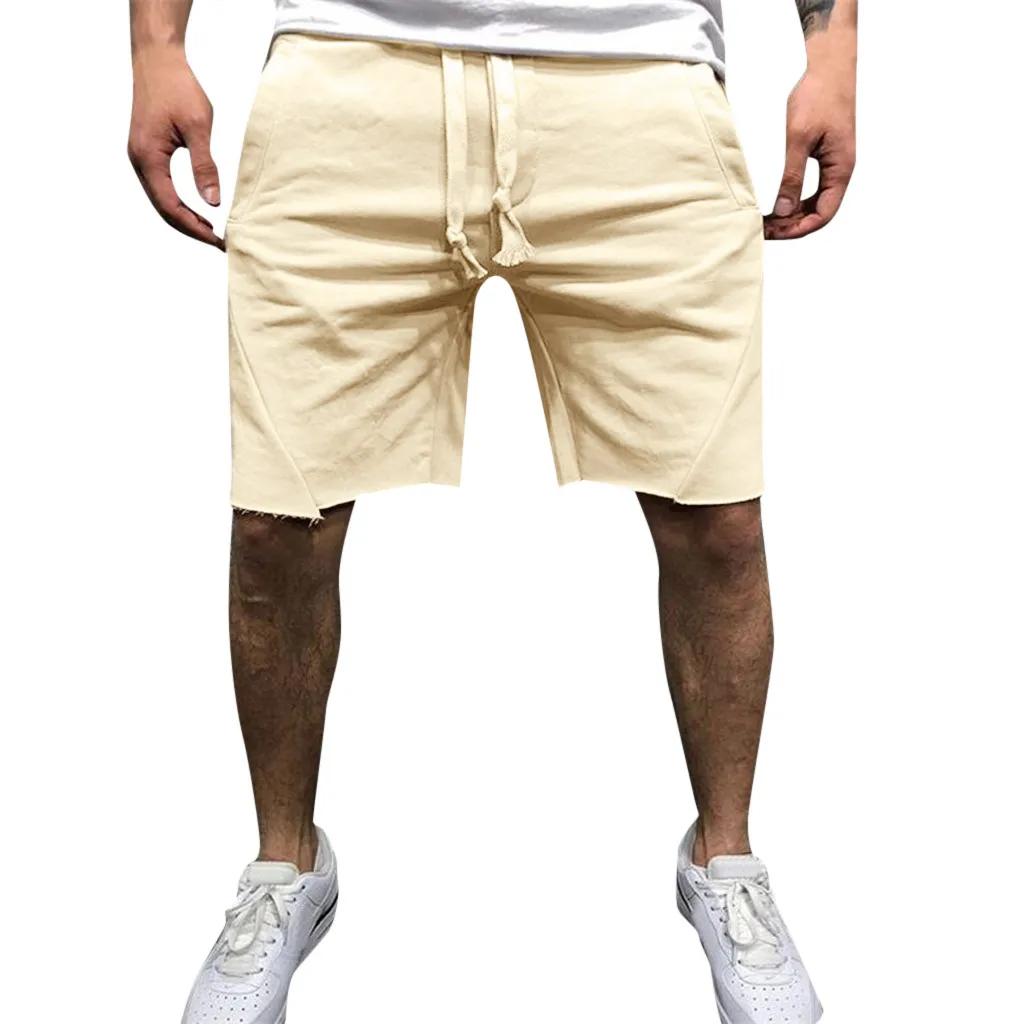Fashsiualy бермуды masculina Модные мужские повседневные спортивные шорты штаны брюки шорты мужские