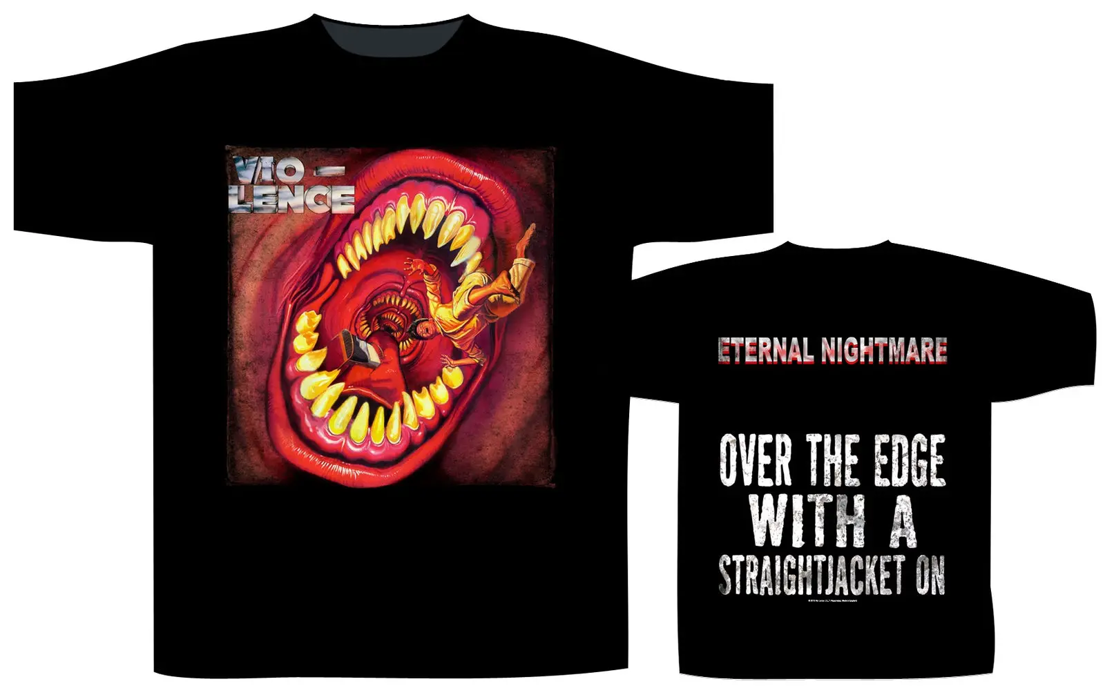 

Vio-Lence 'Eternal Alptraum' T-Shirt - NEU UND OFFIZIELL Men Cool Tees Tops Men T Shirt Great Quality Funny Man Cotton