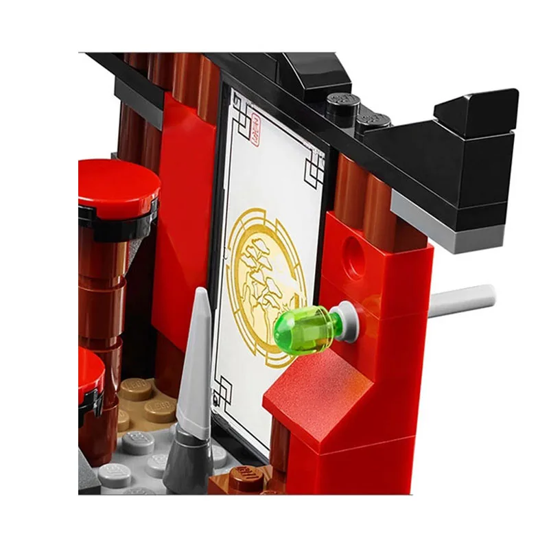 Ninjago 10319 Duel Ninjutsu набор моделей для вождения совместимые с legoings ninjagoes развивающие