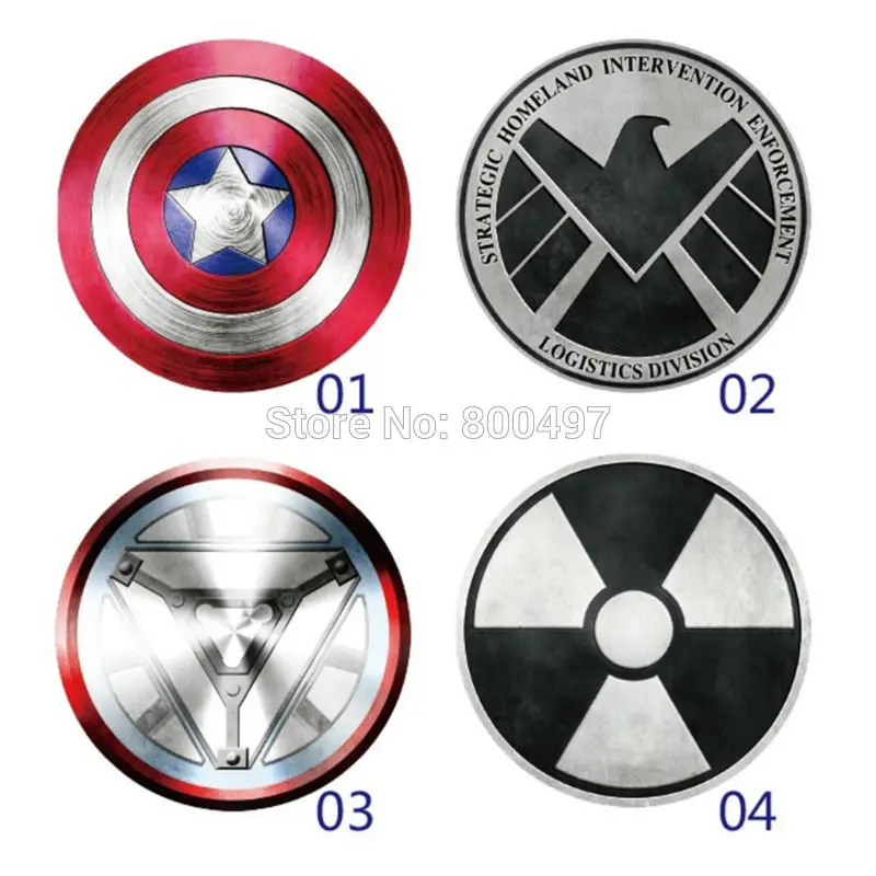 Американский Капитан Мстители стикер автомобиля авто топливный бак кузова