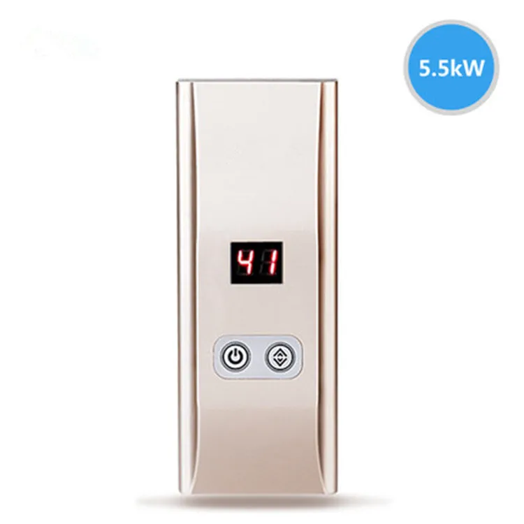 

5500W Instant electric water heater 6 gears adjusting electric washing hot shower water electric faucet water heating machine