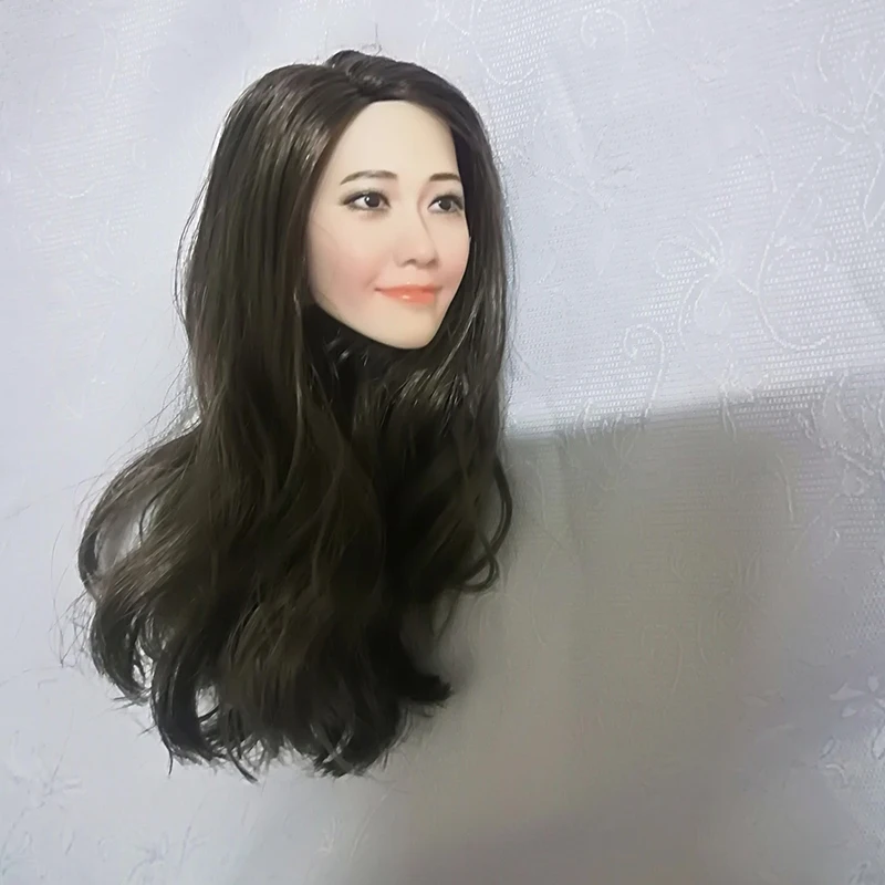 1/6 Корея знаменитая звезда Yoona голова DIY модели для 12 дюймов тела фигурок|Игровые