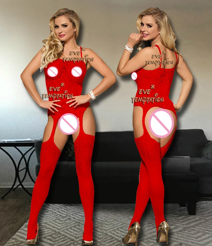 Сексуальная одежда для сна нижнее белье Babydoll боди сетка бант цветочный чулок интимные подвязки без бретелек 6028
