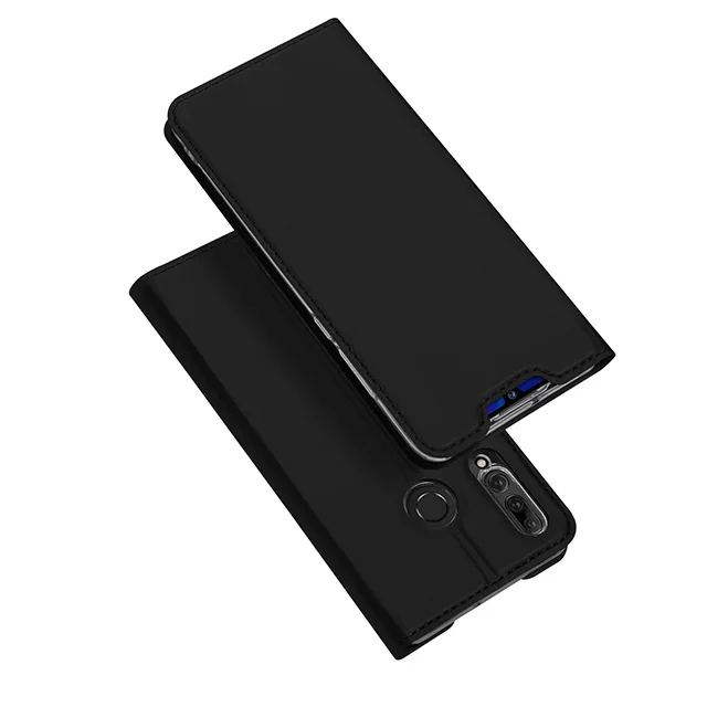 Black Huawei Honor 10i чехол DUX DUCIS флип чехол для huawei Honor 10i из искусственной кожи кошелек Обложка чехол на хуавей хонор 10i Honor10i / huawei P Smart - Цвет: Black