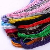 1mm diameter elastic stretch cord rubber rope nylon bracelet beads strings hair strips accessory diy 25 meterspiece
